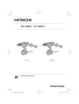 Hitachi DV 14DBL2 Handling Instructions Manual