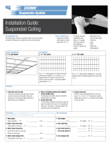 DONN Brand SDX/SDXL26 Installation guide