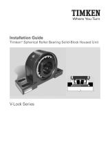 Timken Spherical Roller Bearing Solid-Block Housed Unit Installation guide