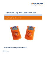 Crowcon Clip Operating instructions