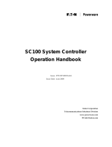 Eaton sc100 Operation Handbook