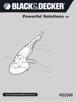 BLACK+DECKER KG2300 Owner's manual