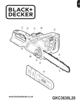 Black & Decker GKC3630L20 T1 Owner's manual