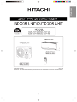 Hitachi RAC-35YHA6 User manual