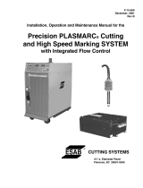 ESAB Precision PLASMARC® Cutting and High Speed Marking System Installation guide