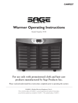 Sage 7938 Operating Instructions Manual