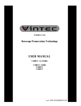 Vintec V20BVCBK User manual