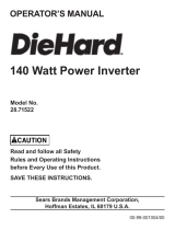 DieHard 28.71522 Owner's manual