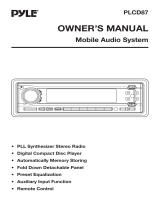 Pyle PLCD87 Owner's manual