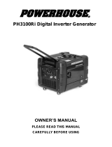 Powerhouse PH3100RI Owner's manual