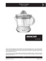 Sencor SCJ 1051GR User manual