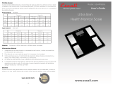 Escali USHM180G User manual