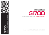Gnet GI700 User manual
