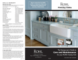 Rohl 633700 Owner's manual