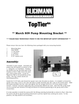 Blichmann TT-PUMP-BKT User manual