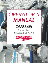 Nothern Lights M864W User manual