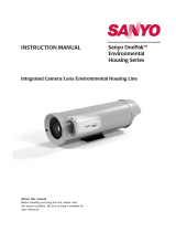 Sanyo Camera Lens User manual
