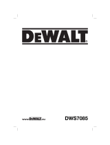 DeWalt DWS7085 Owner's manual