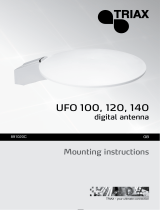 Triax UFO 100 Mounting instructions