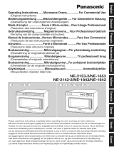 Panasonic NE1643EUG Operating instructions
