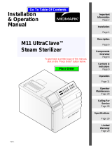 Midmark UltraClave M11 Installation & Operation Manual