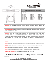 All-Pro KG1121b Owner's manual