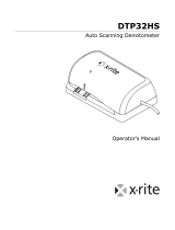 X-Rite DocuColor 250 User guide