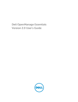 Dell OpenManage Essentials Version 2.0 User guide