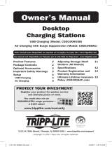 Tripp Lite CSD1006USB & CSD1006AC Owner's manual