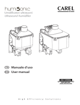Carel humiSonic User manual