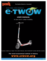 e-TWOW s2 booster plus User manual