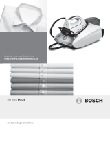 Bosch TDS3872GB Steam Generator User manual