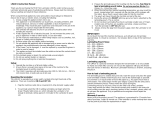 TEXET LMA3-V Owner's manual