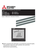 Mitsubishi Electric Electronic Multi-Measuring Instrument User manual