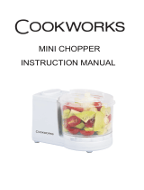 Cookworks Mini Food Chopper User manual