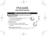 Pulsar Analogue Owner's manual