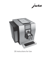 Jura Z6 User manual