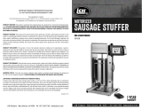 LEM Refurbished Big Bite 30 lb Motorized Sausage Stuffer User guide