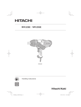 Hitachi WR 25SE Handling Instructions Manual