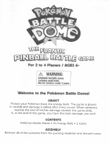 Hasbro Pokemon Battle Dome Operating instructions