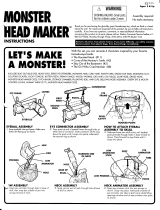 Hasbro Monster HeadMaker Operating instructions
