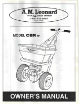A.M.Leonard CBR 4 Owner's manual