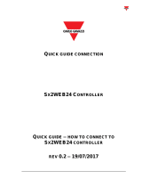 CARLO GAVAZZI SA2WEB24 User manual