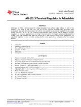 Texas Instruments AN-181 3-Terminal Regulator is Adjustable (Rev. B) Application notes