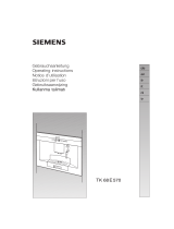 Siemens TK68E570 Owner's manual
