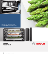 Bosch CDG634BS1B/11 User manual