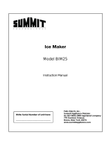 Summit BIM25SS User manual
