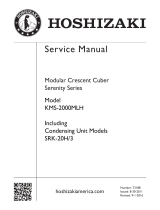 Hoshizaki KMS-2000MLH User manual