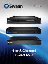 Swann 4ch D1 & 2ch SDIDigital Video Recorder User manual