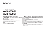 Denon AVR-4308CI User manual